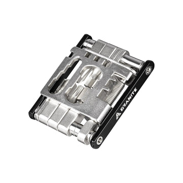 Granite Diverse 20 functional Bike EDC Multi Tool. With 8 essential hex and screwdriver bits.
