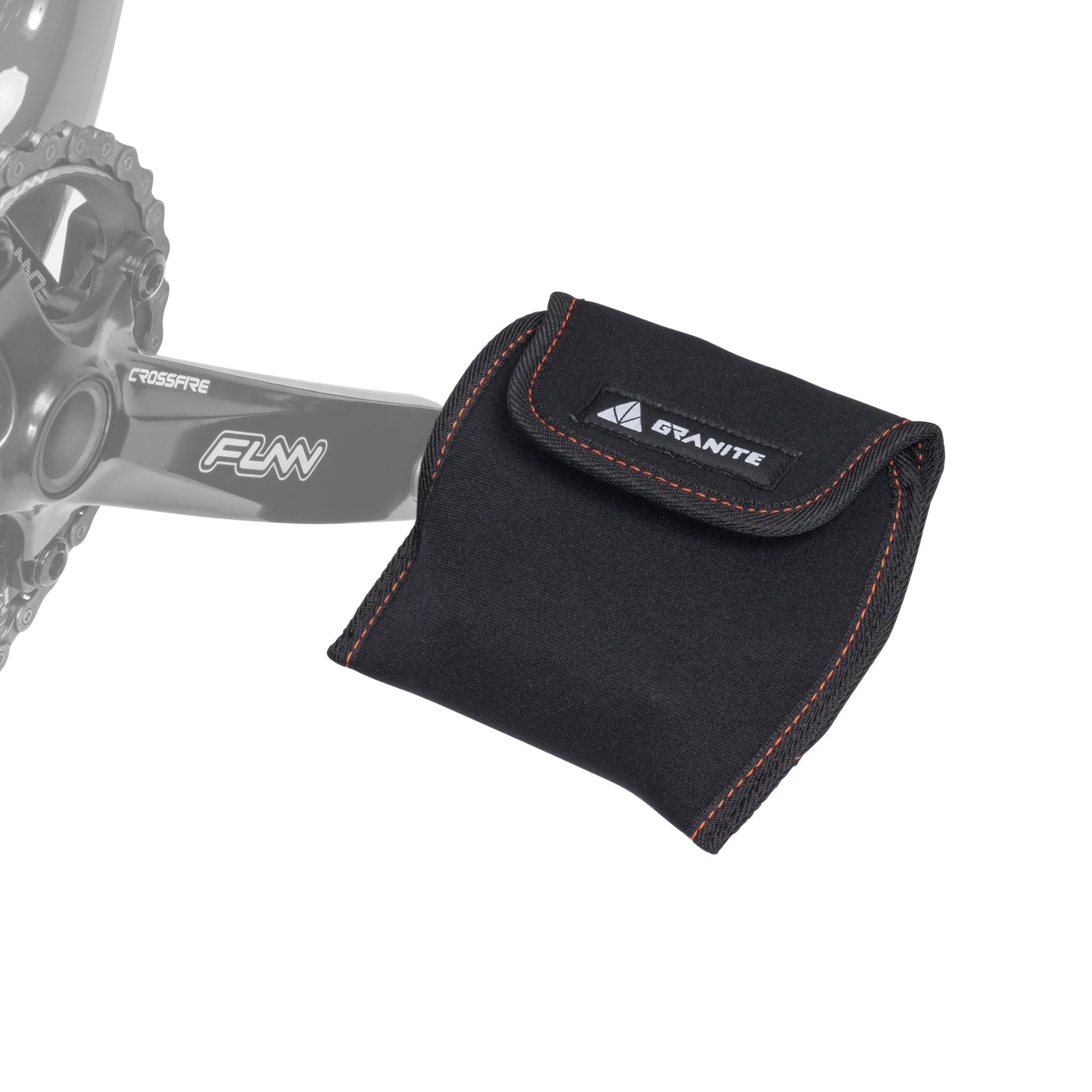 Granite Pita Bicycle Pedal Covers - Black - Large -