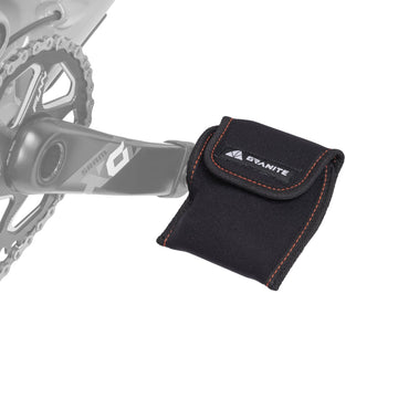 Granite Pita Bicycle Pedal Covers - Black - Small -