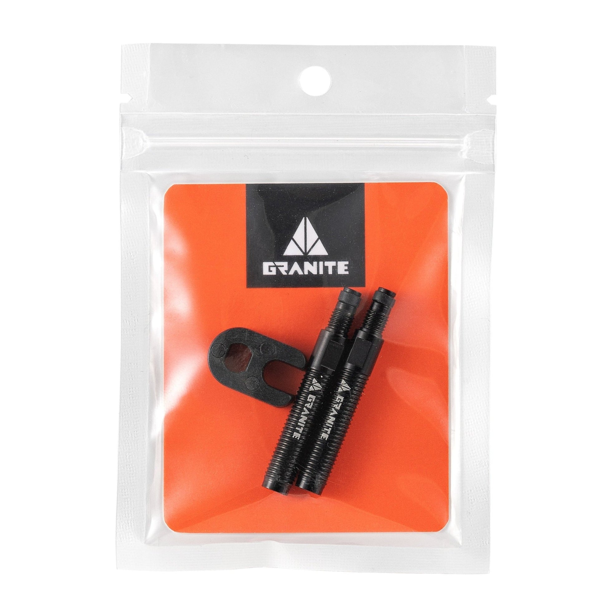 Granite Presta Valve Stem Extenders - 40mm -
