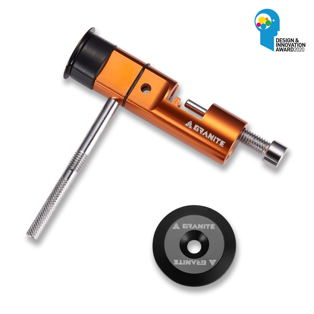 Granite Stash Chain Repair Tool Kit | Bike & MTB Hidden Tool - Orange -
