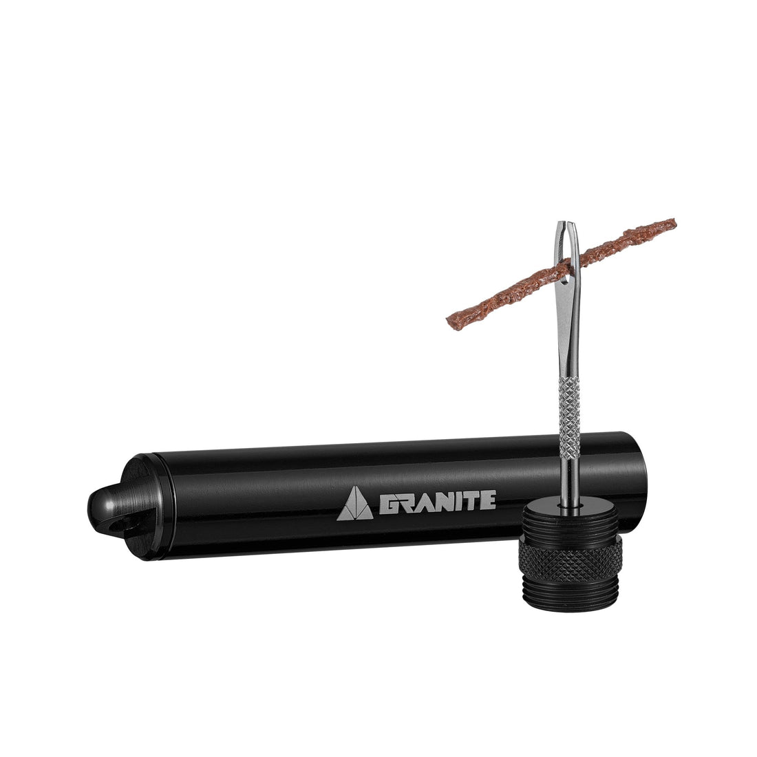 Granite Suture Tire Plug Kit-Bike& MTB  Tubeless Tire Repair Tool Kit. - Black -