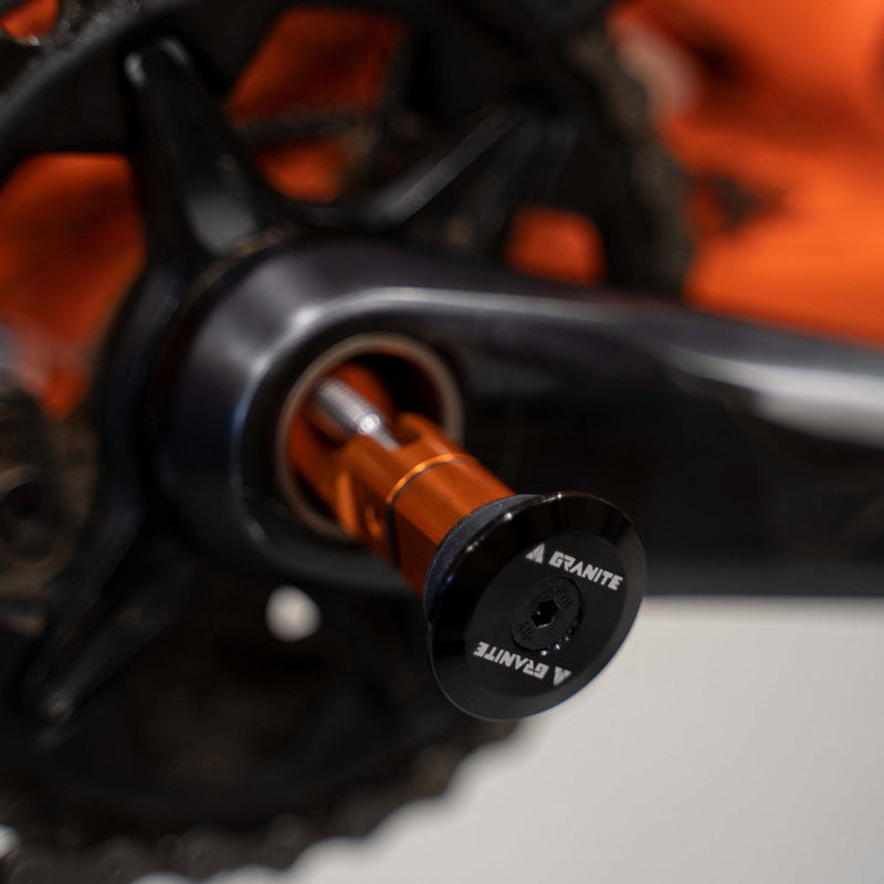 Or in the crank axle