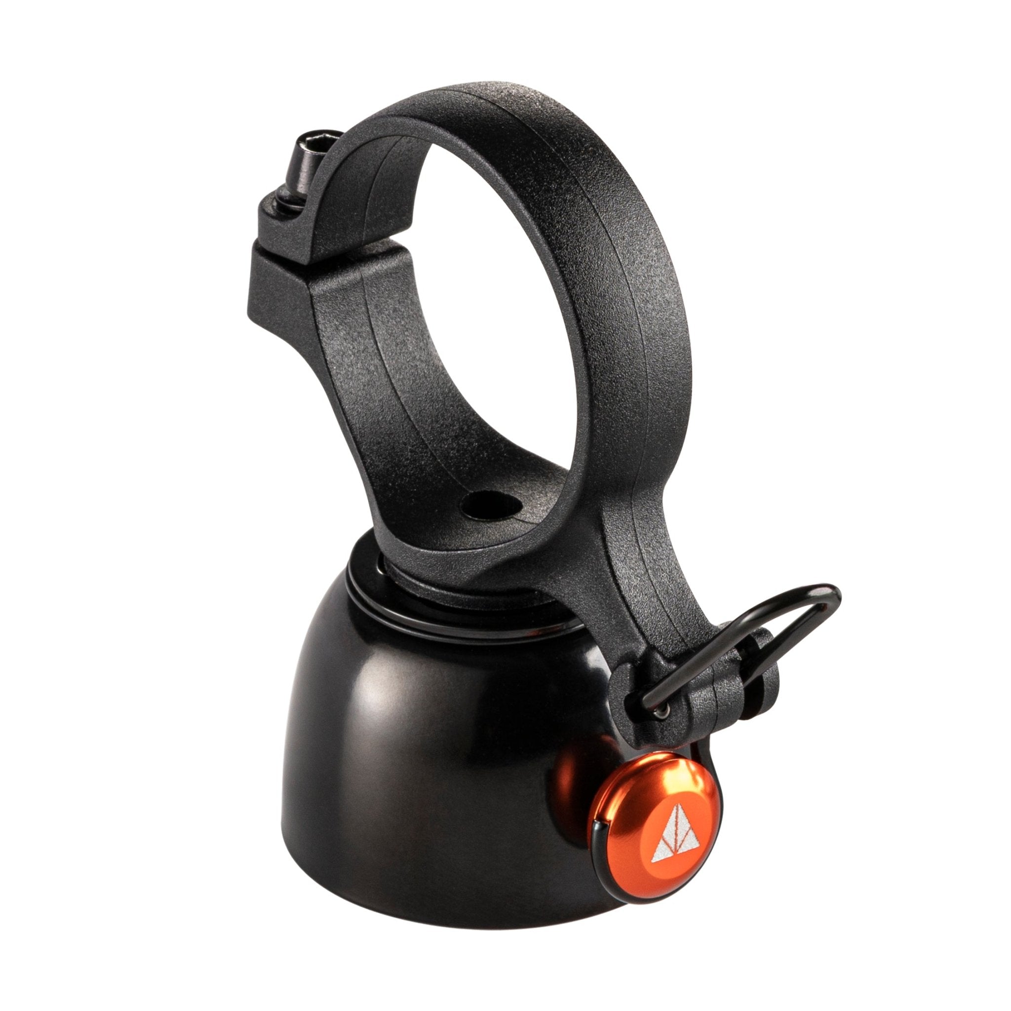 Granite Cricket Bike Bell – Dual Mode Bicycle Handlebar Bell – Single Strike & Cowbell for MTB & Urban Cycling
