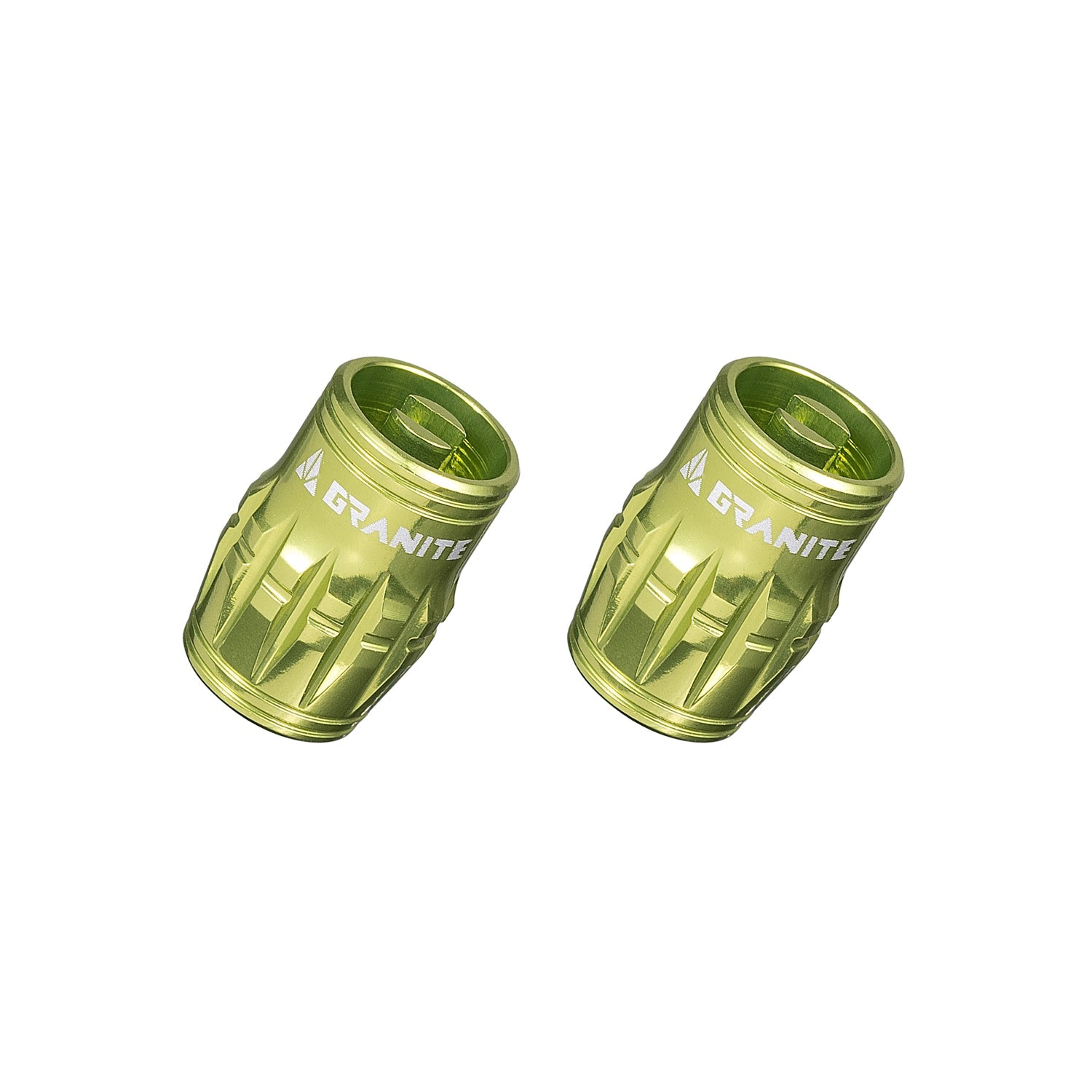 Granite Juicy Nipples Schrader Valve Core Remover Cap for Bike & Bicycle  - Green/Alloy