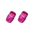 Granite Juicy Nipple Schrader Valve Cap with Valve Core Removing Function - Pink - 2 - piece - 