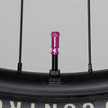 Granite Juicy Nipples Presta Valve Core Remover Caps - Black - 