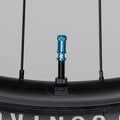 Granite Juicy Nipples Presta Valve Core Remover Caps - Black - 