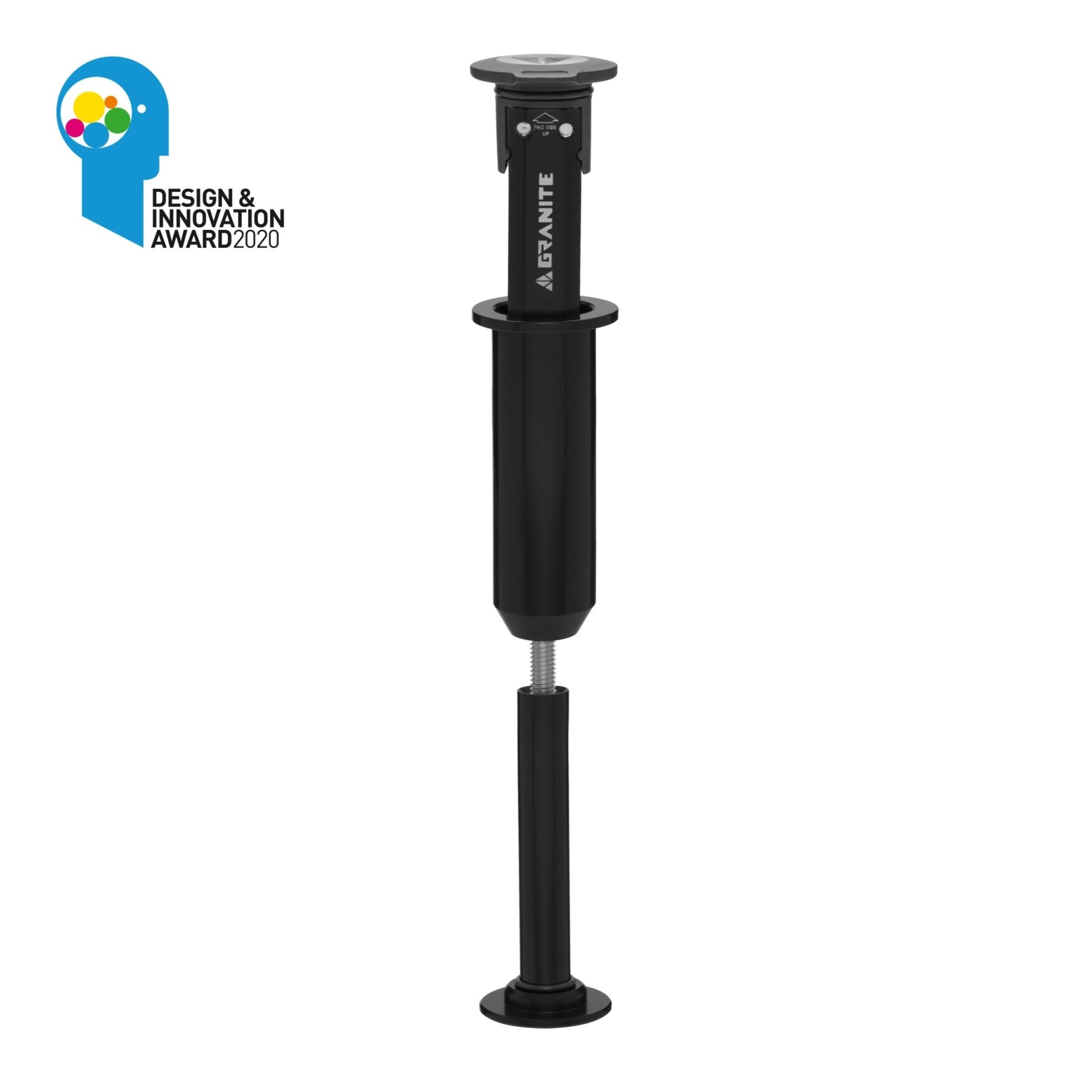 Granite Stash Multi-Tool | Bike & MTB Steerer Tube Tool - Black - 30mm - 1 1/8" straight steerer -