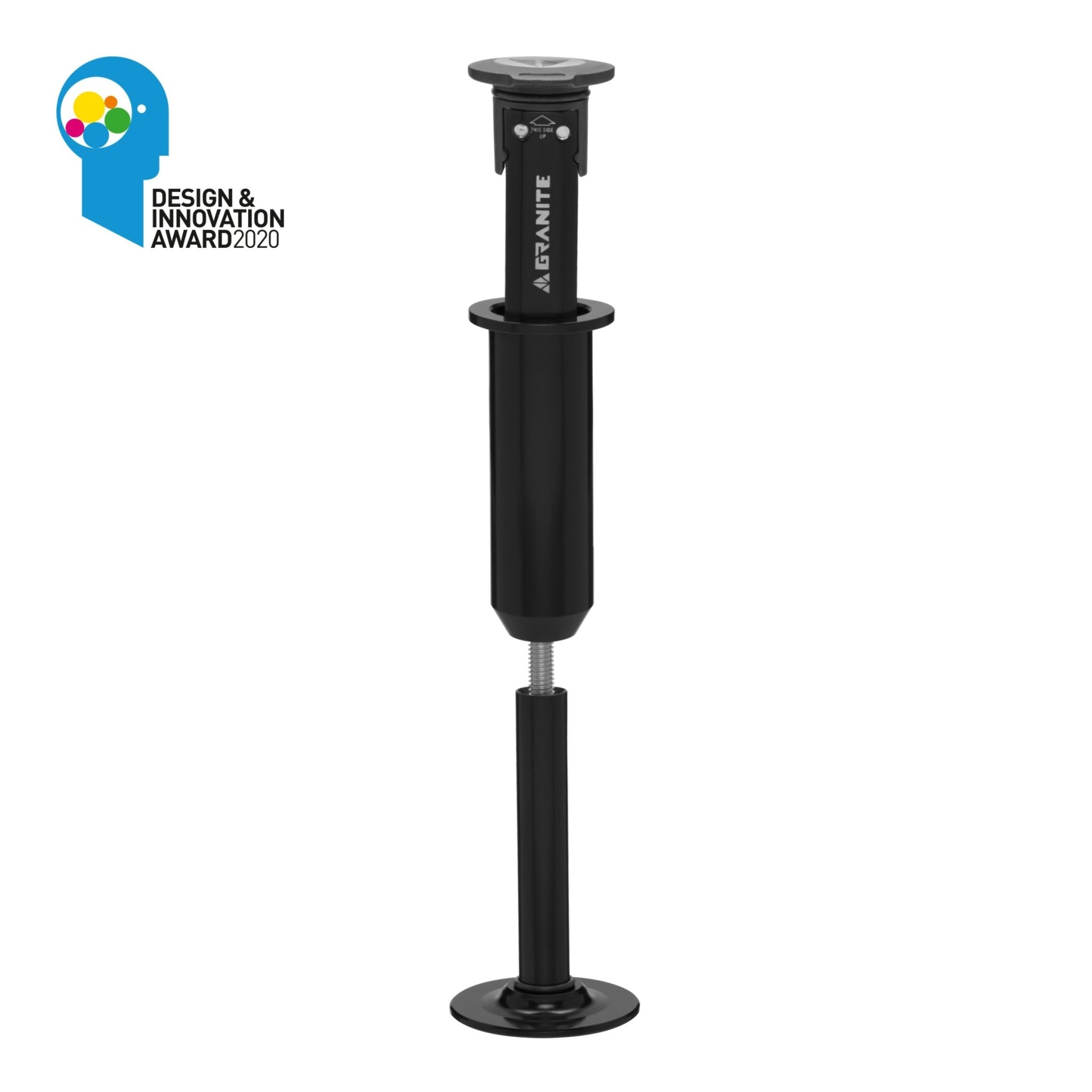 Granite Stash Multi-Tool | Bike & MTB Steerer Tube Tool - Black - 42mm - Tapered steerer -