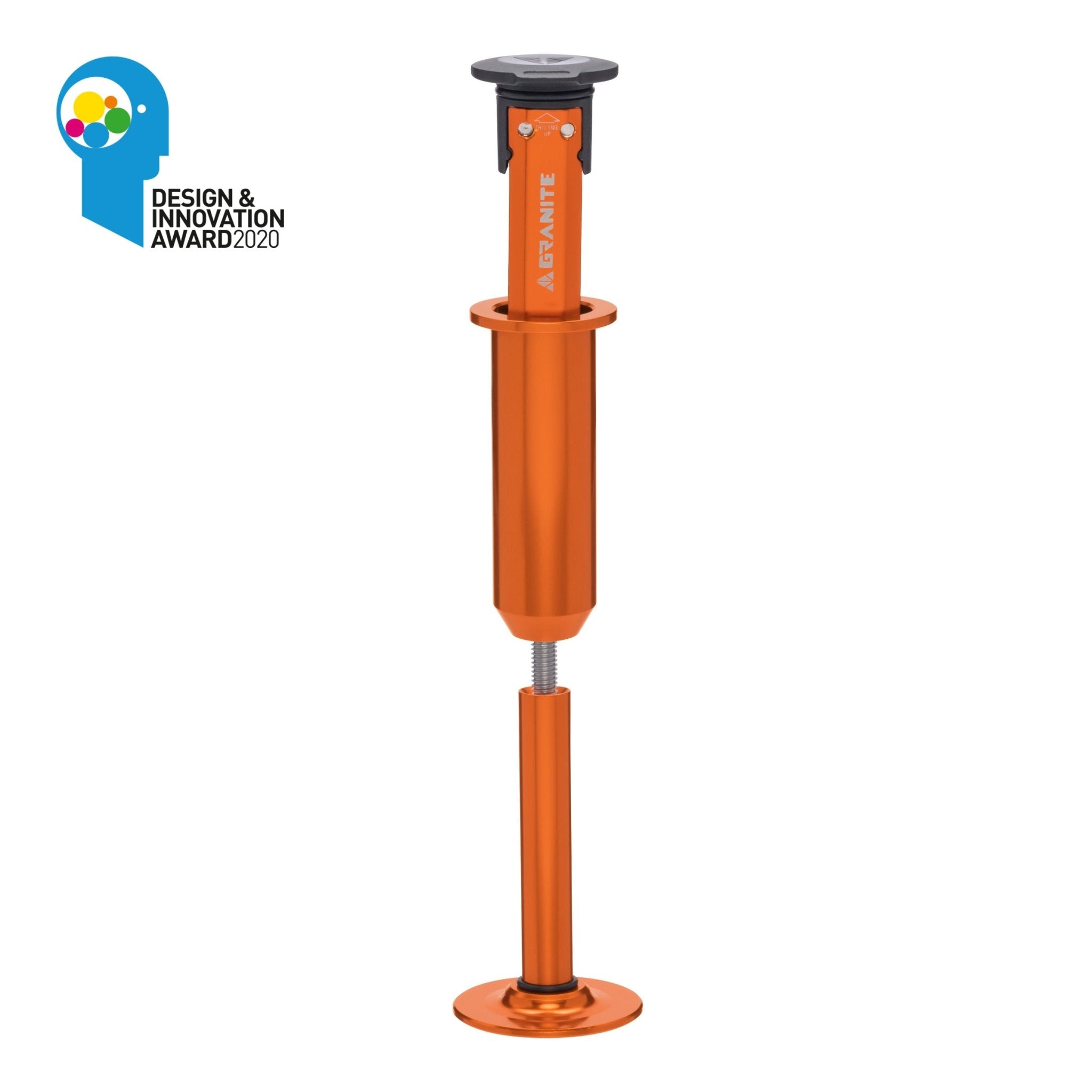 Granite Stash Multi-Tool | Bike & MTB Steerer Tube Tool - Orange - 42mm - Tapered steerer -