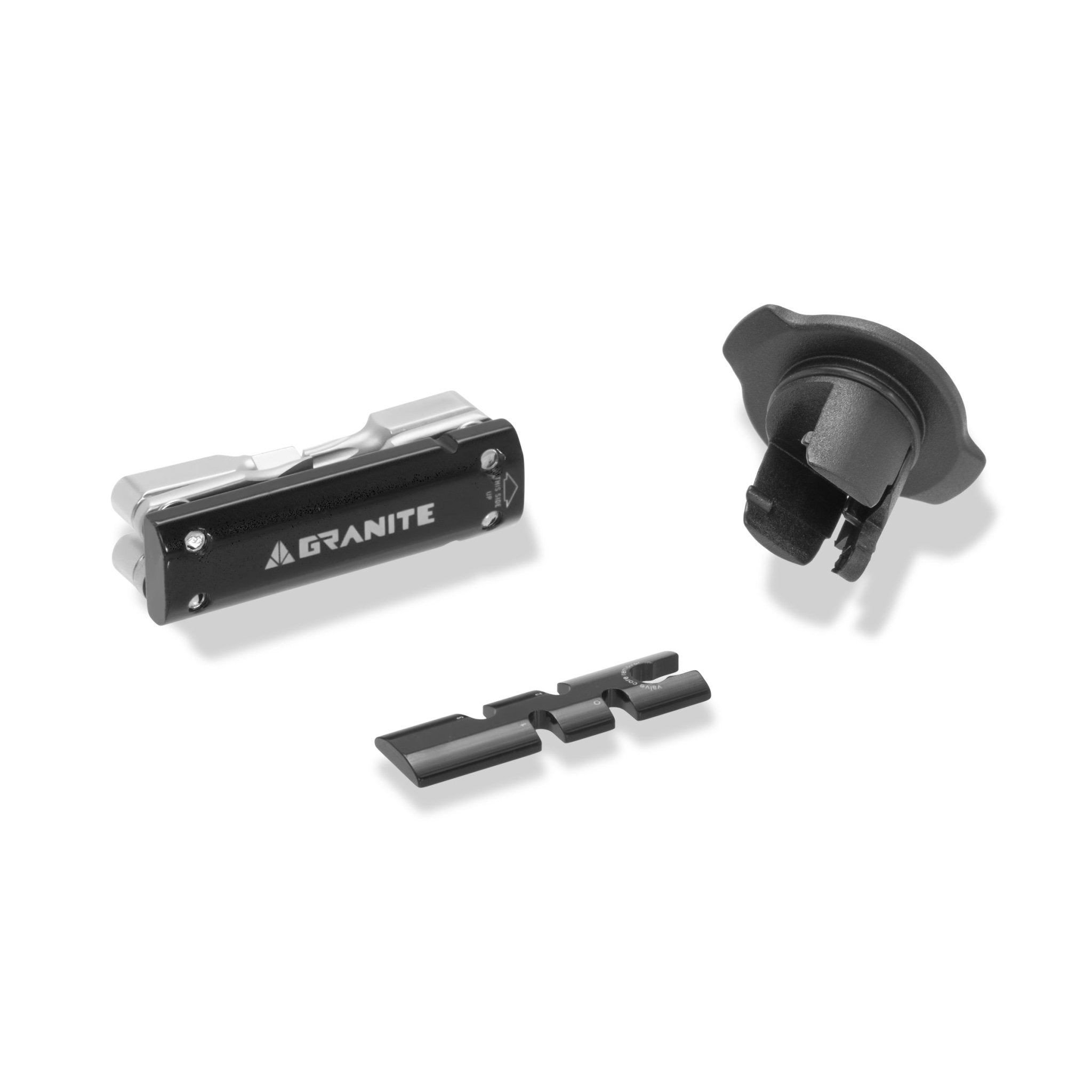 Granite Stash RCX Replacement Tool Set | Bike Repair Kit - Black -