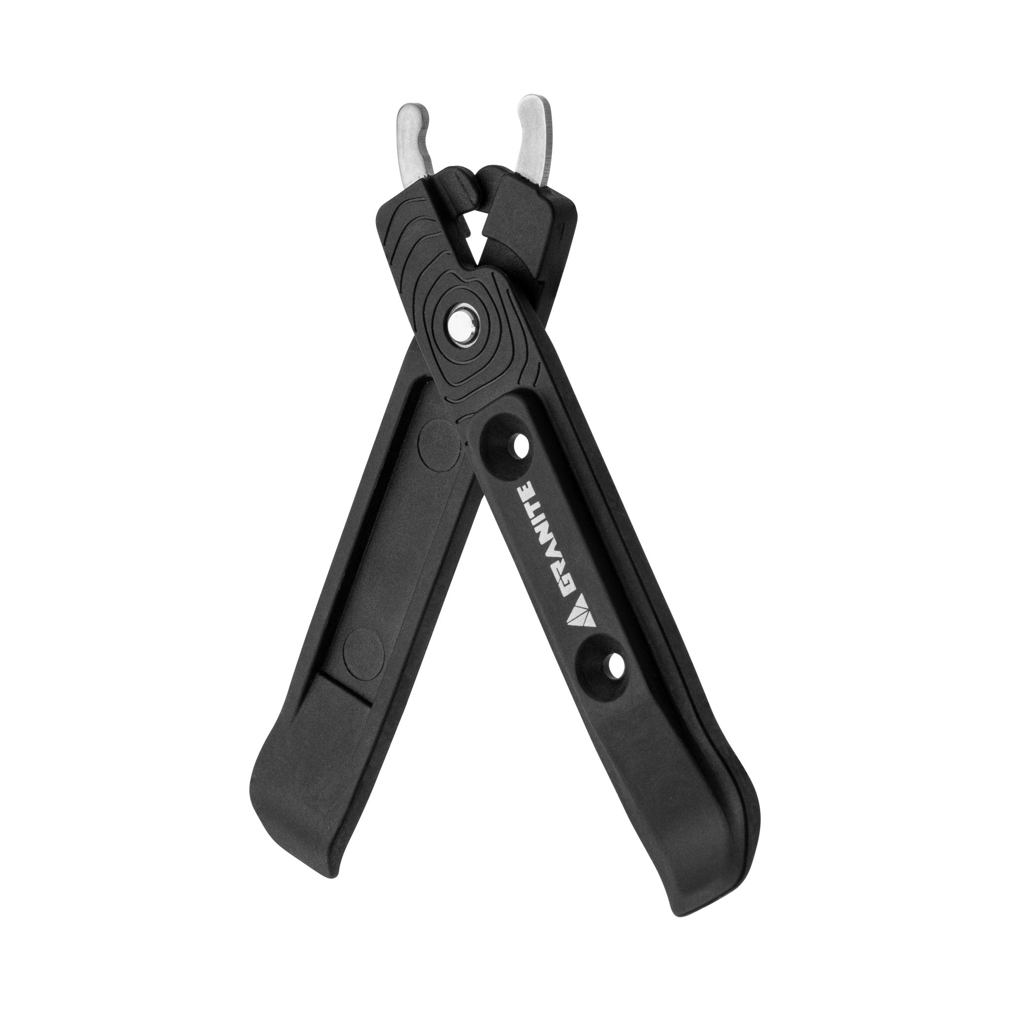Granite Talon tire levers with quick-link tool for bike and MTB, durable and lightweight. - Black -