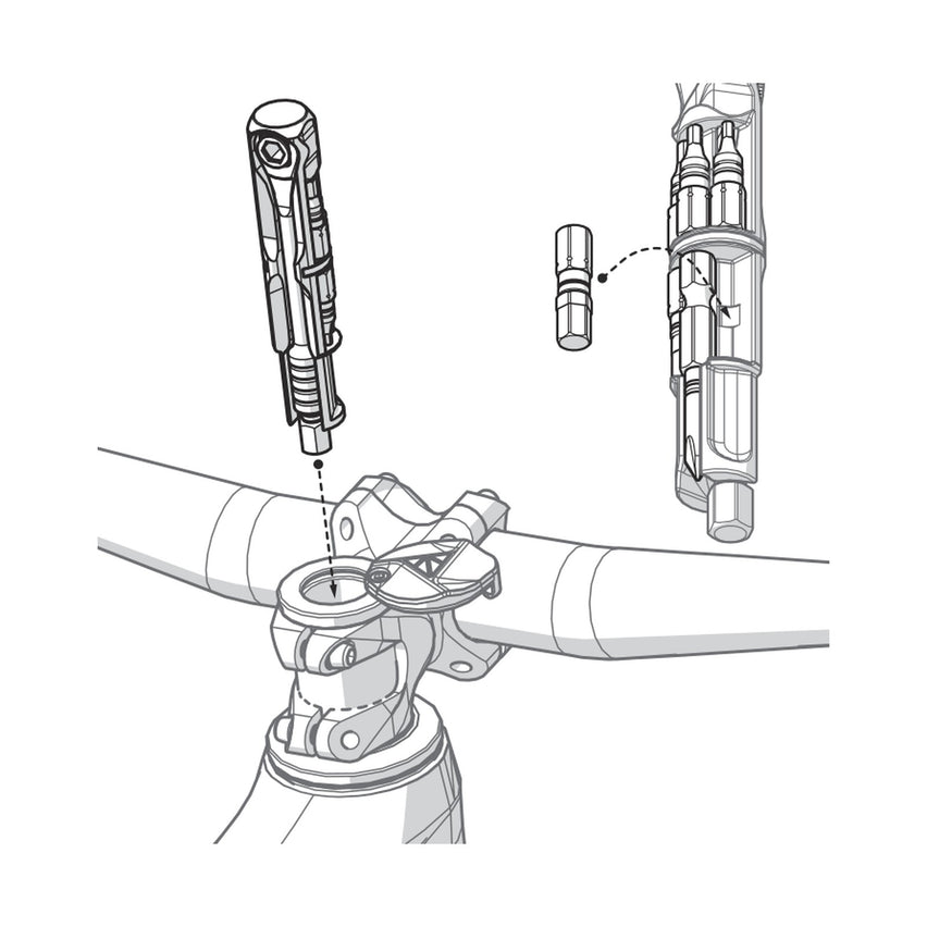 3. Load the bits and ride